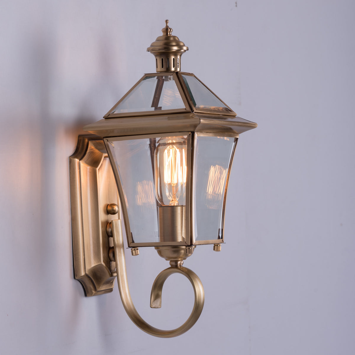 Moth To A Flame (Copper) Outdoor Shade Area Wall Light