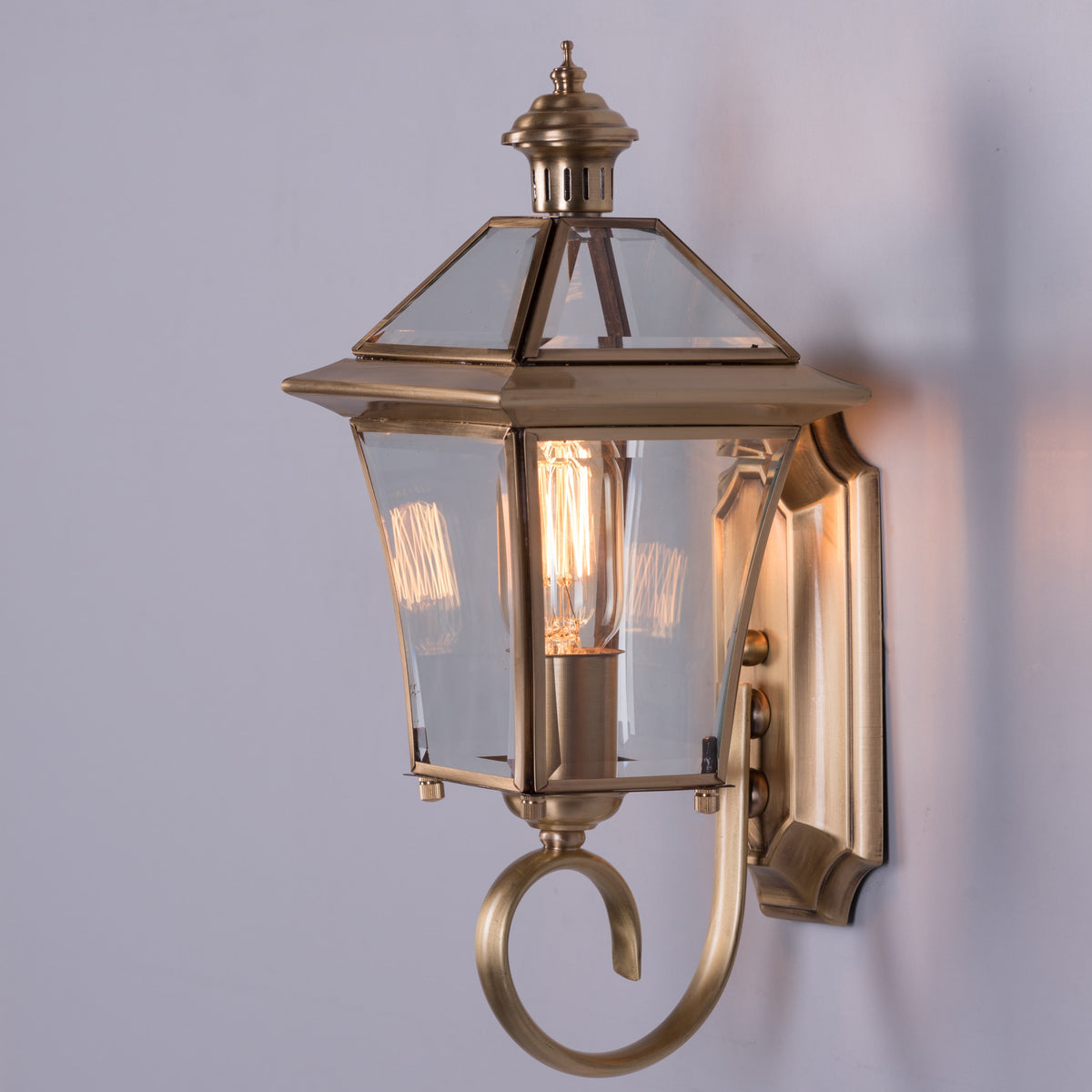 Moth To A Flame (Copper) Outdoor Shade Area Wall Light
