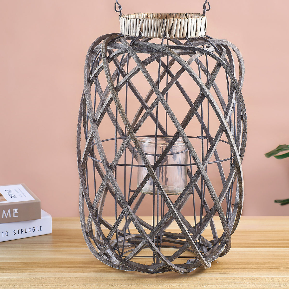 Light a Lamp (Large, Brown) Wooden