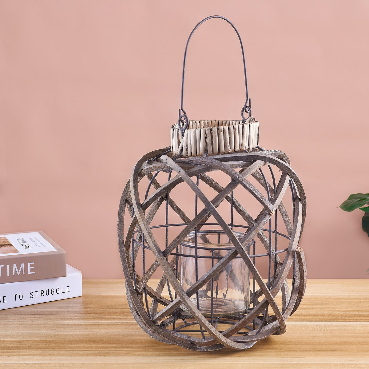 Light a Lamp (Small, Brown) Wooden