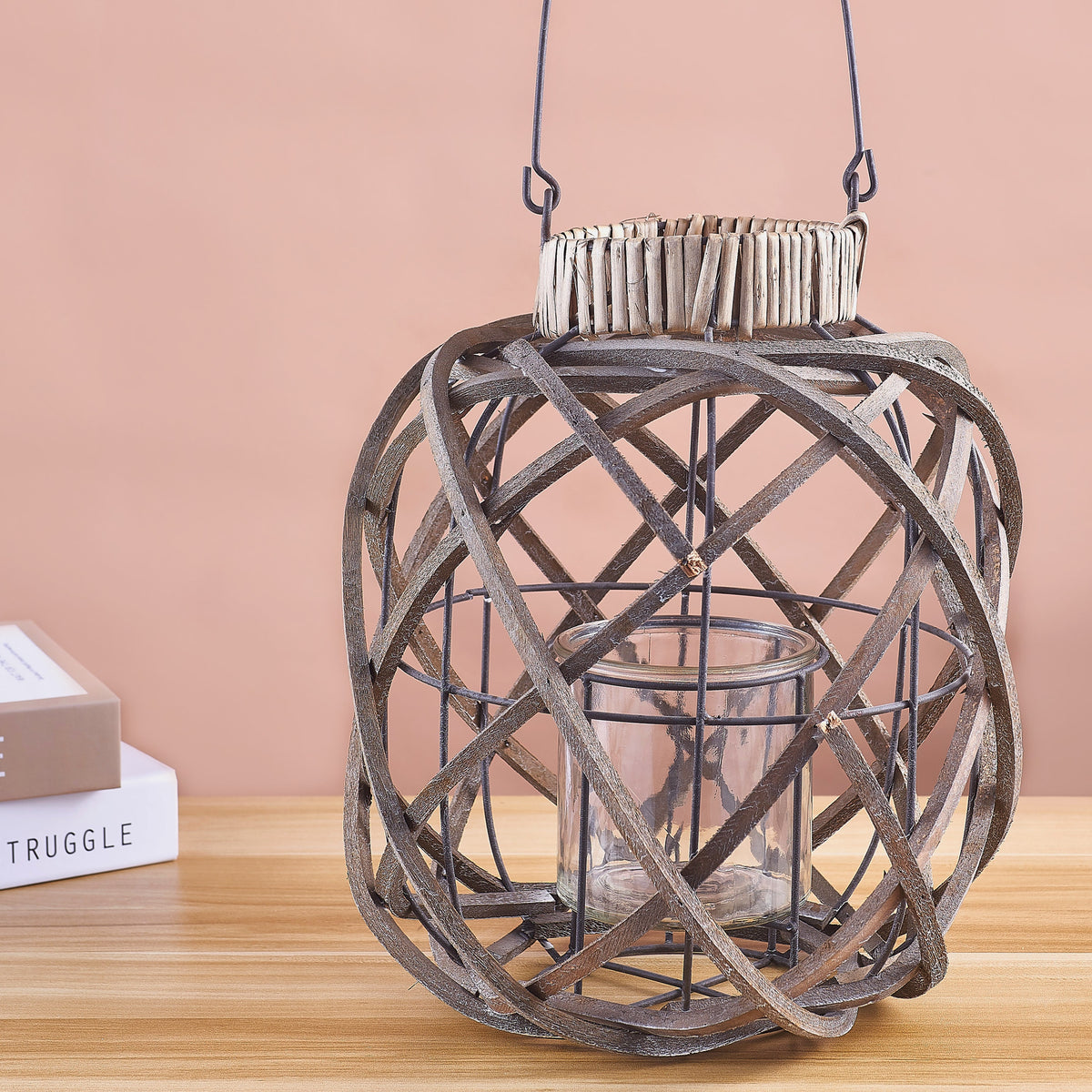 Light a Lamp (Small, Brown) Wooden