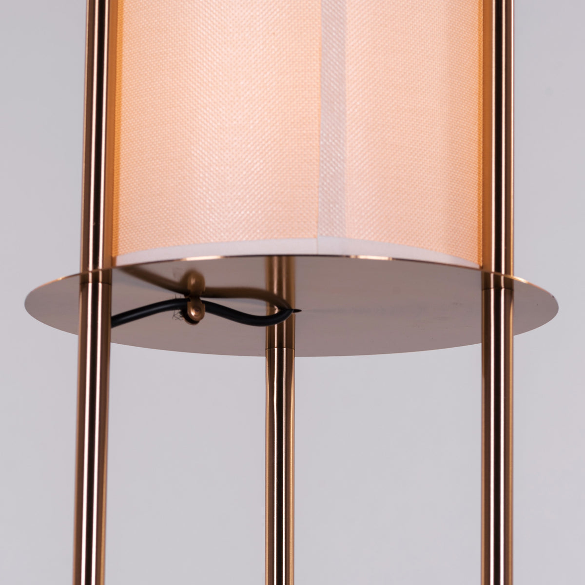 Shelf Help (Gold) Floor Lamp