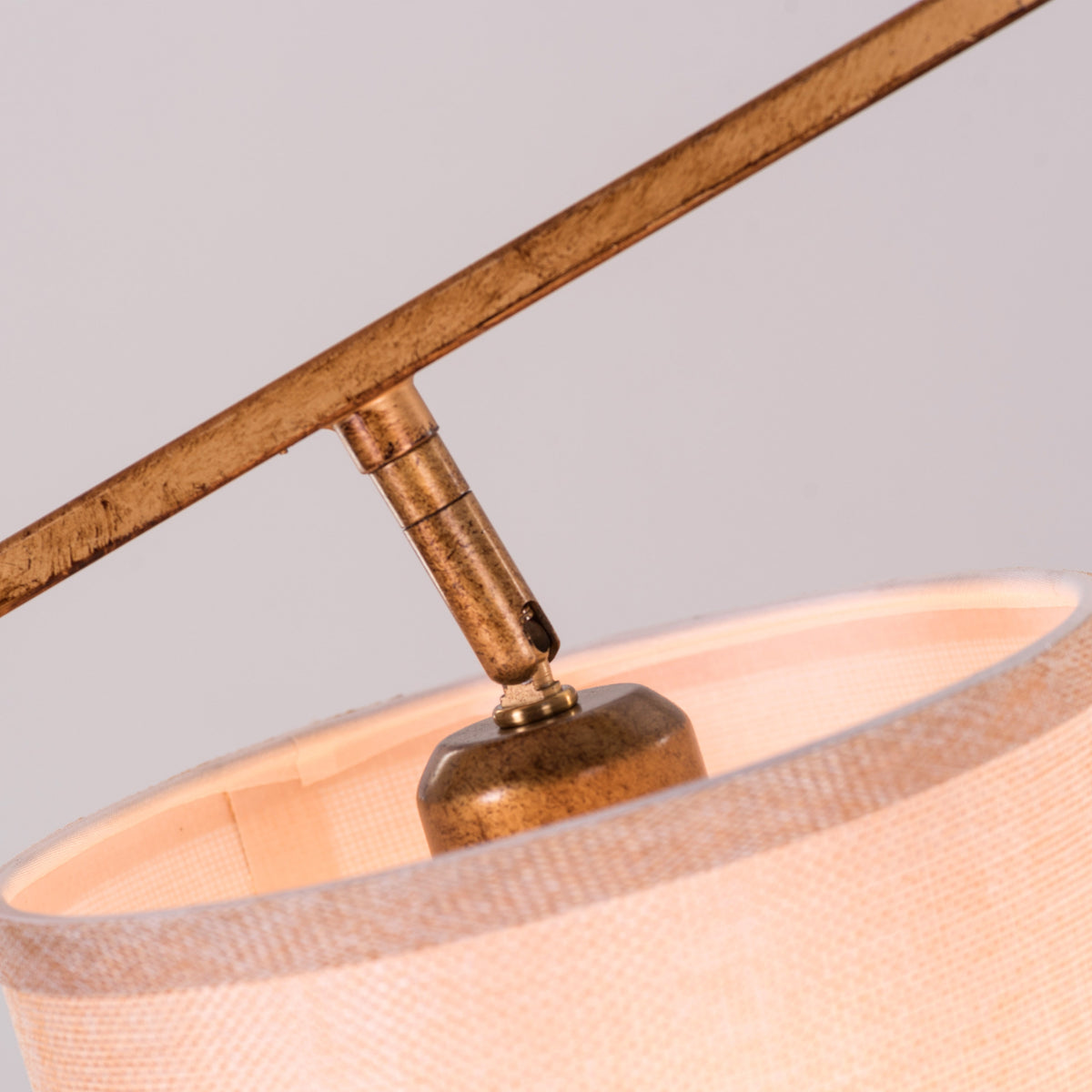 Effortless Signature (Gold, Beige) Marble Floor Lamp
