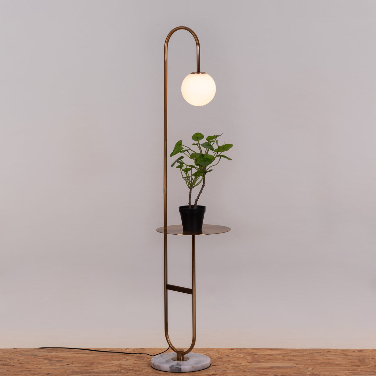 A Star Forever (Gold) Marble Floor Lamp