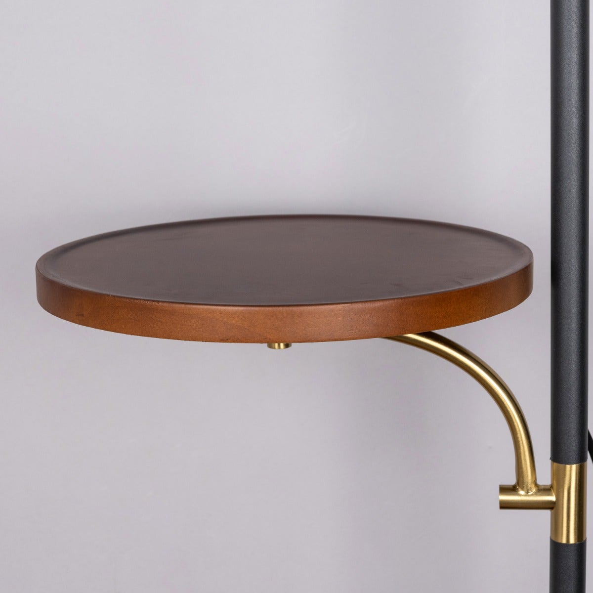 Rising Tide (Black, Gold) Marble Floor Lamp
