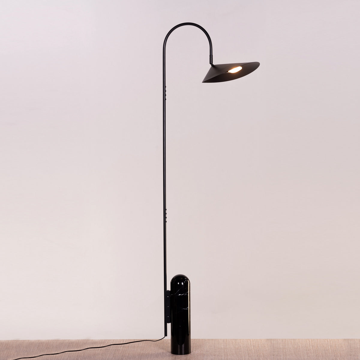 Truth Or Dare (Black) Marble Floor Lamp