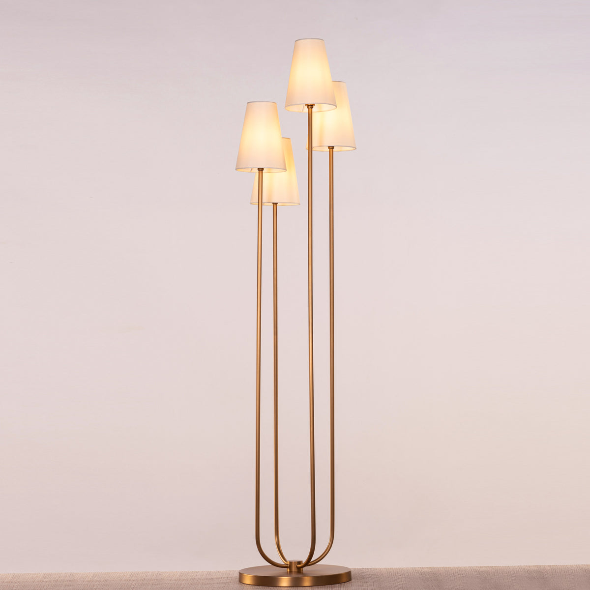 See The Unseen (Gold) Floor Lamp