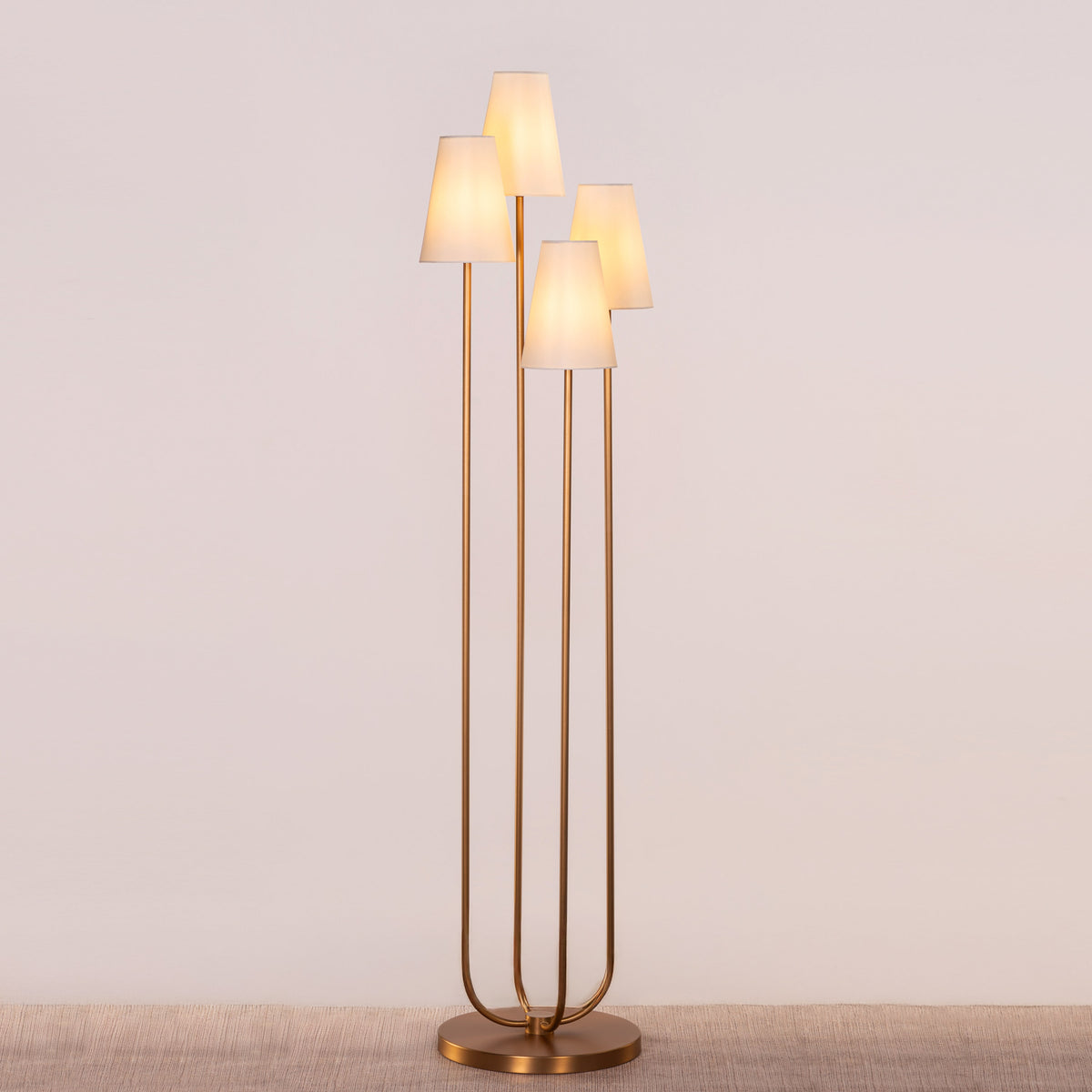See The Unseen (Gold) Floor Lamp