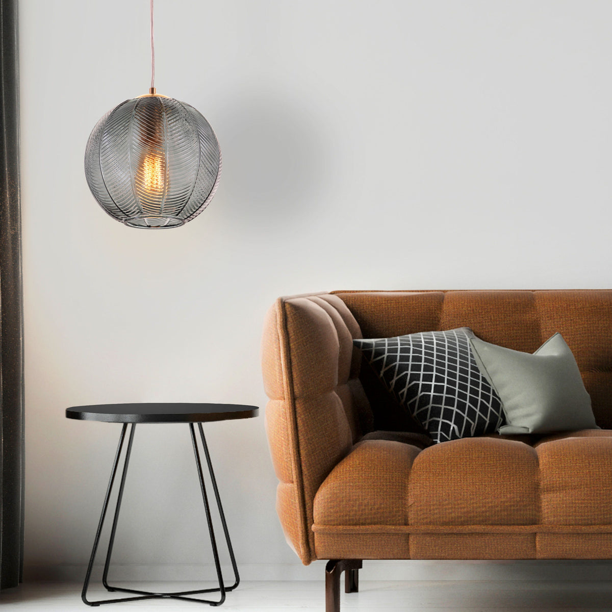 Walk On By Glass Pendant Light