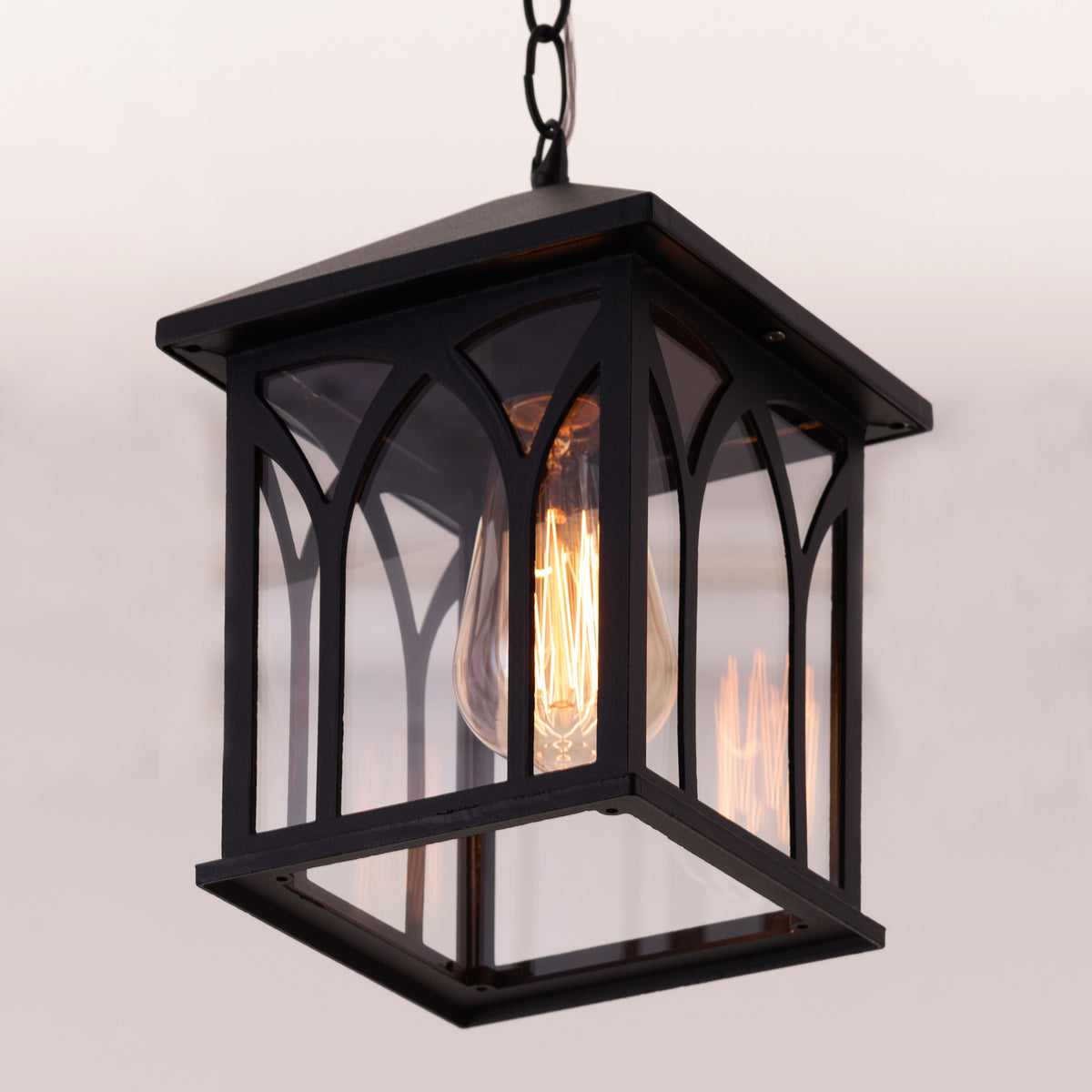 Dance More (Black) Outdoor Pendant Light