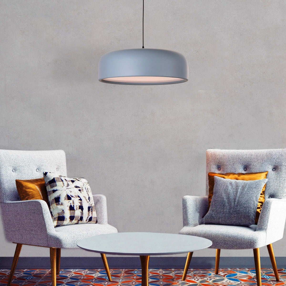 Artistic (24", Grey) Pendant Light