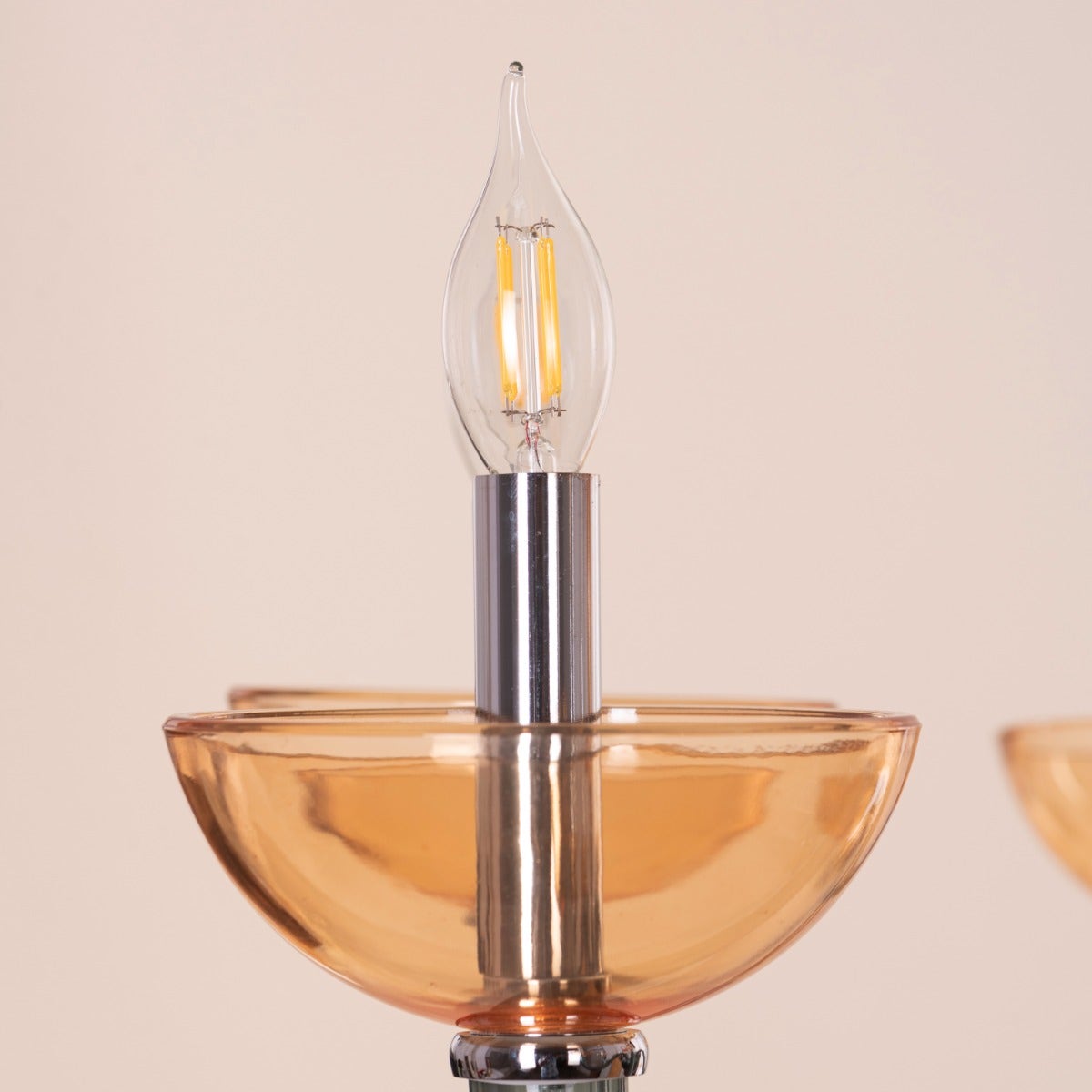 ثريا زجاجية Steps Of Rome (كبيرة، خضراء، كهرمانية)