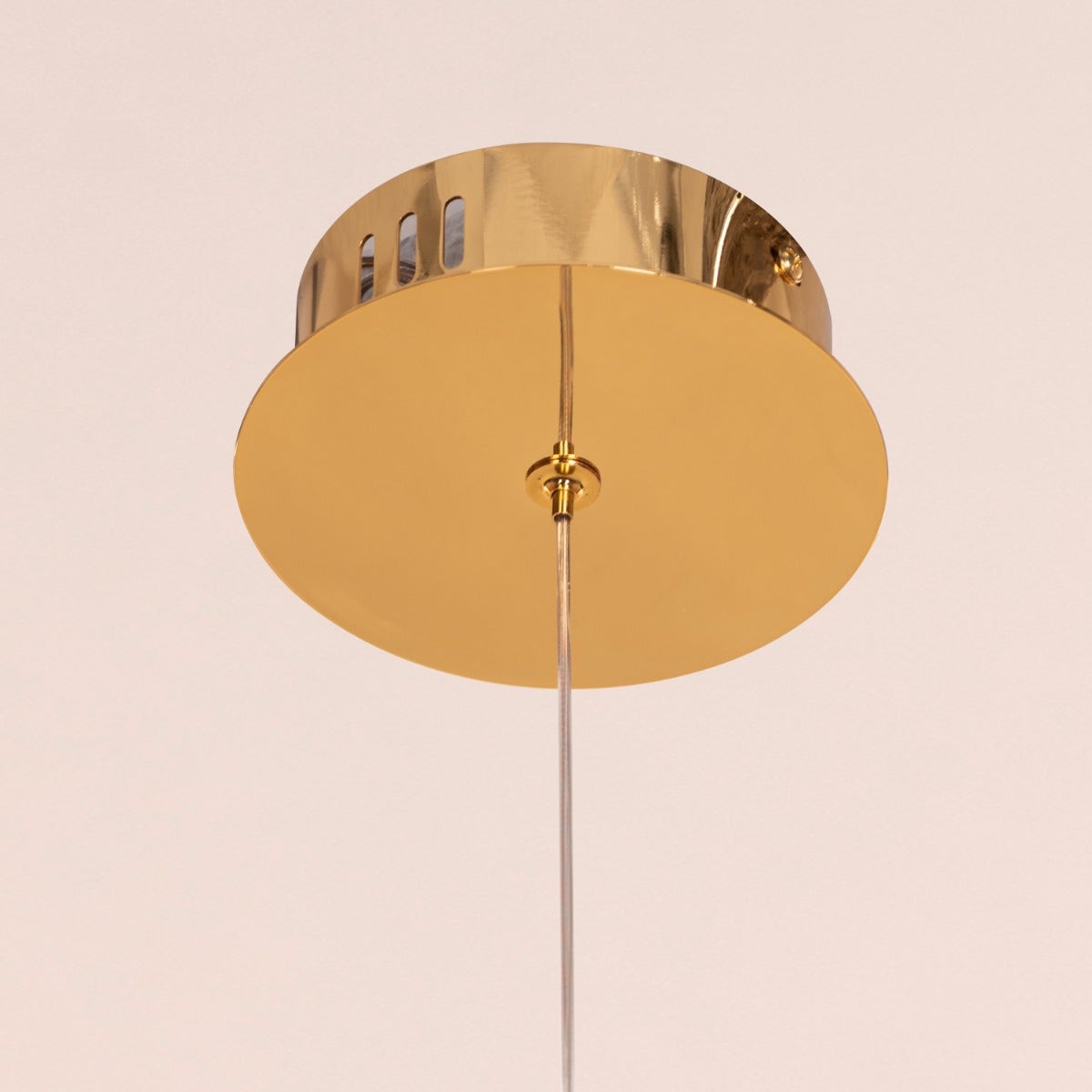 Cherry Bomb (Red, Built-In LED) Textured Glass Pendant Light