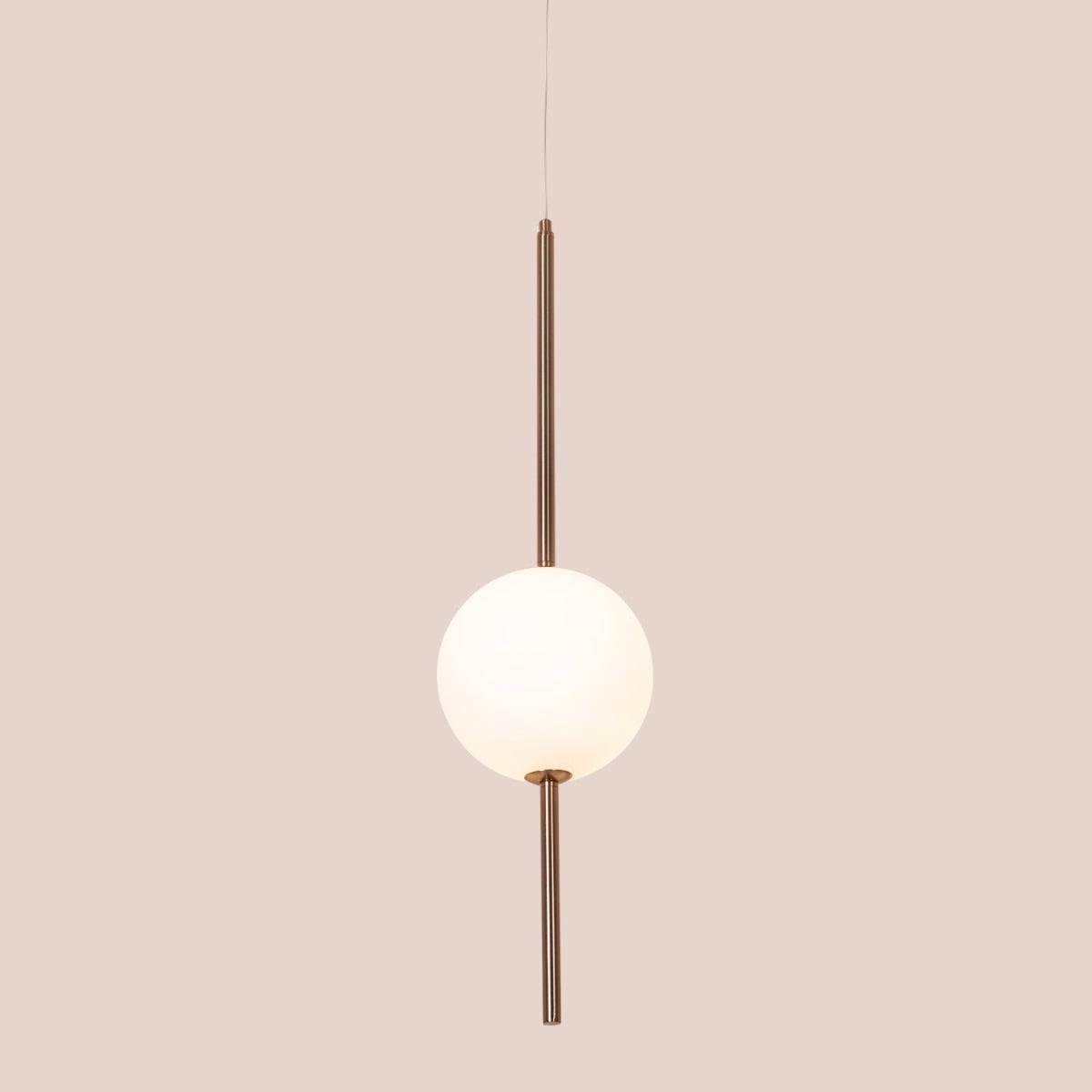 Peacemaker (Large, Gold, Built-In LED) Pendant Light