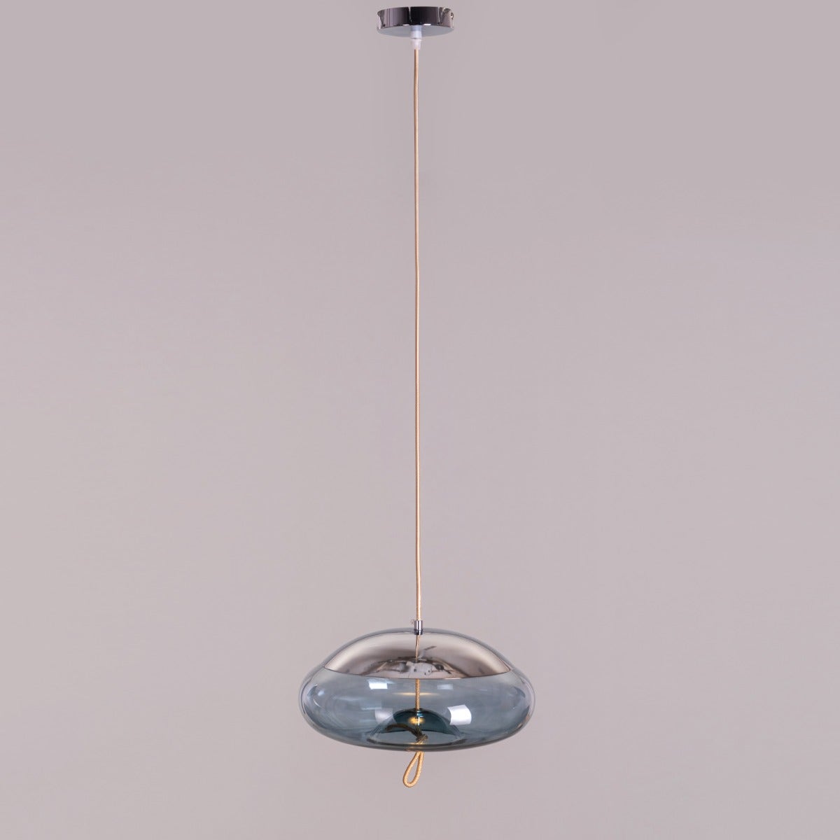 Change To Grow (Blue, Built-In LED) Glass Pendant Light