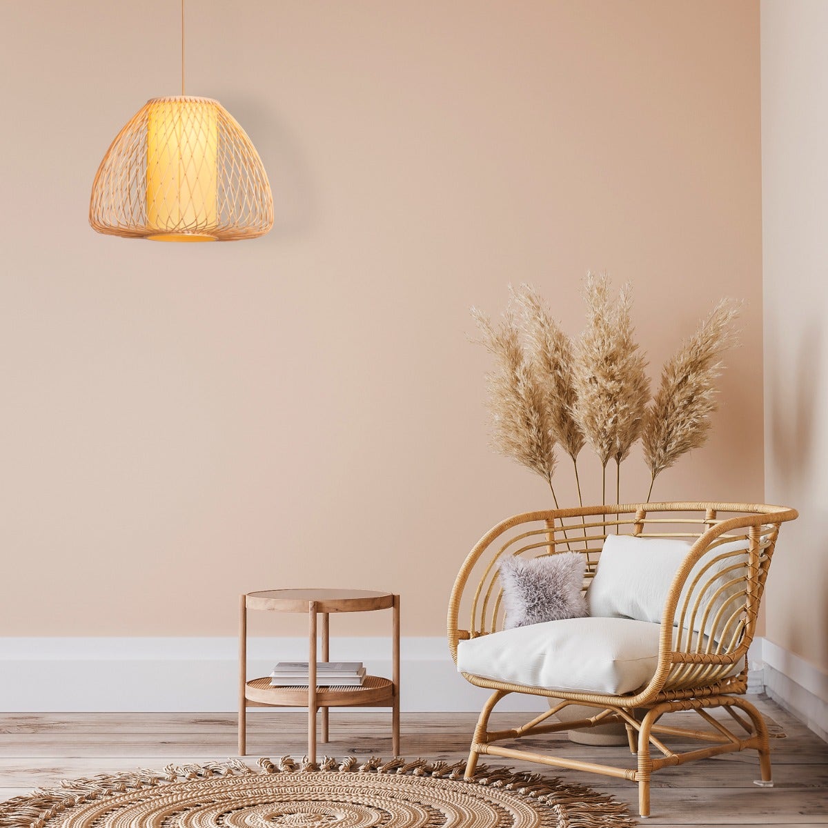 Zen Life Bamboo Pendant Light