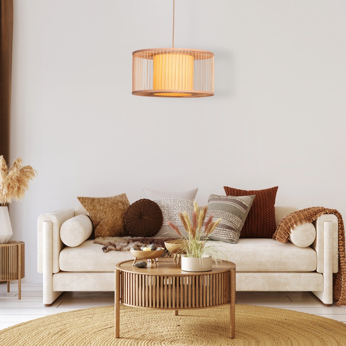 Bamboo Bonanza Bamboo Pendant Light