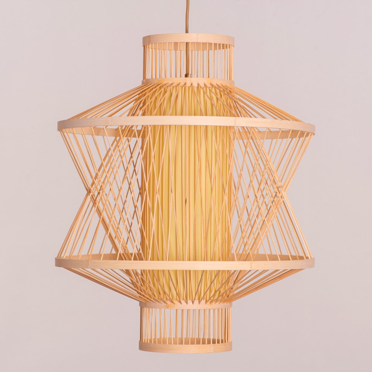 Golden Grove Bamboo Pendant Light