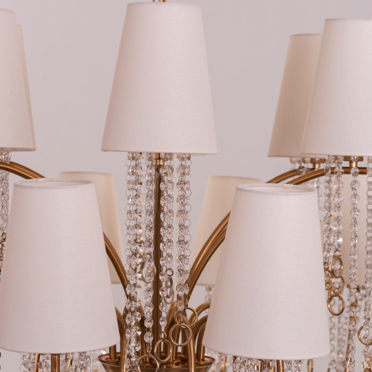 Myth & Magic (Large, Gold) Glass Crystal Chandelier