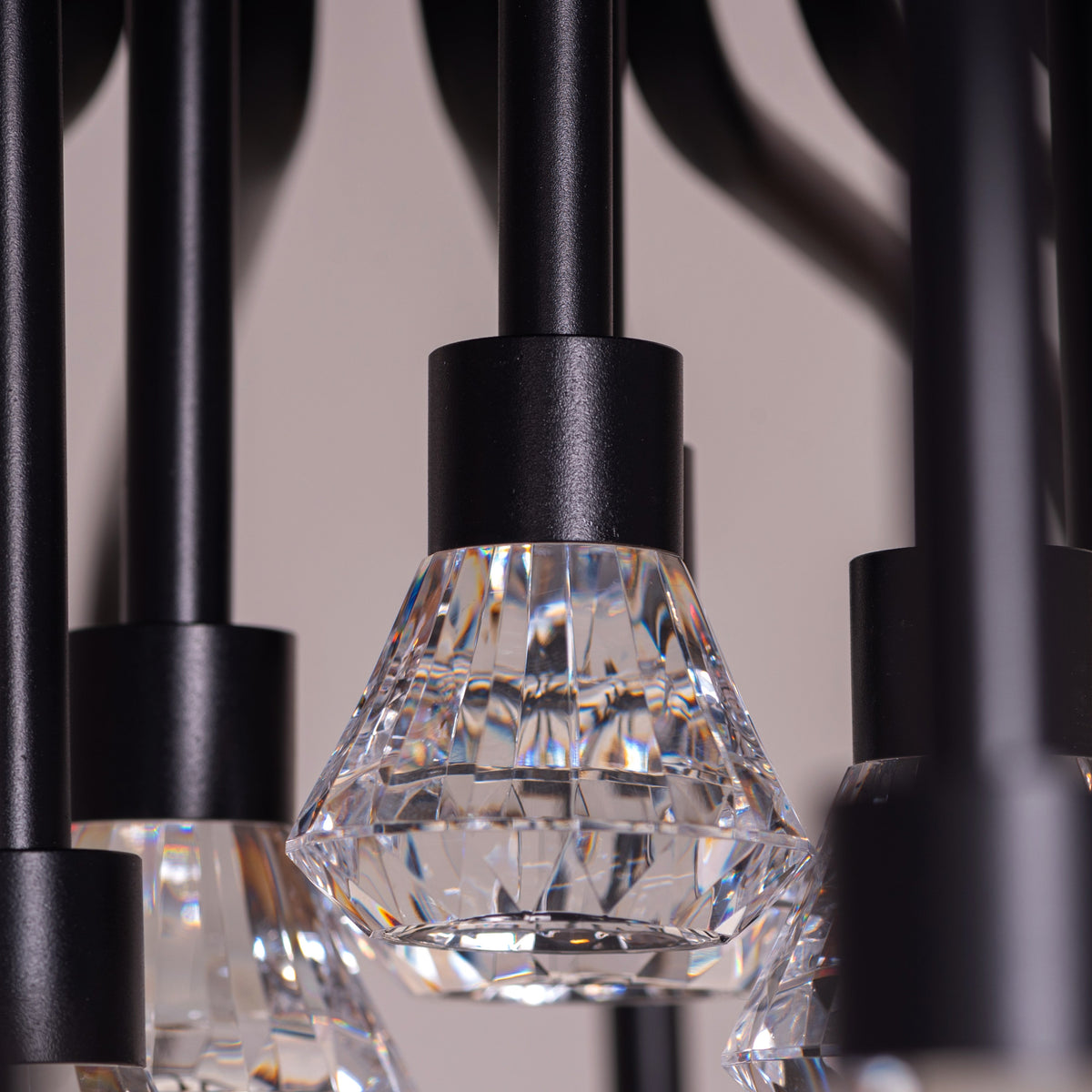 Queen Of Chaos (Black) Built-In LED Chandelier