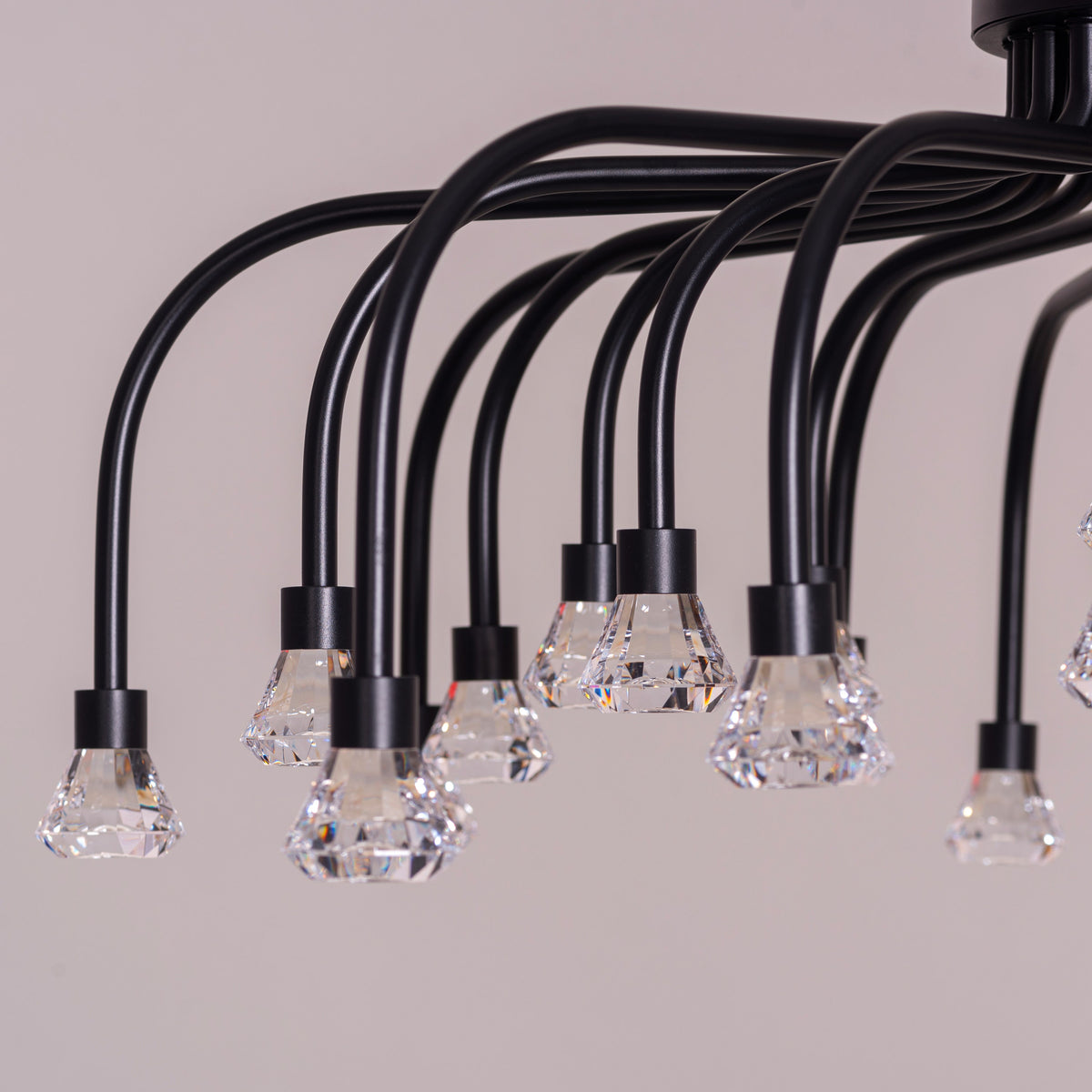 Queen Of Chaos (Black) Built-In LED Chandelier