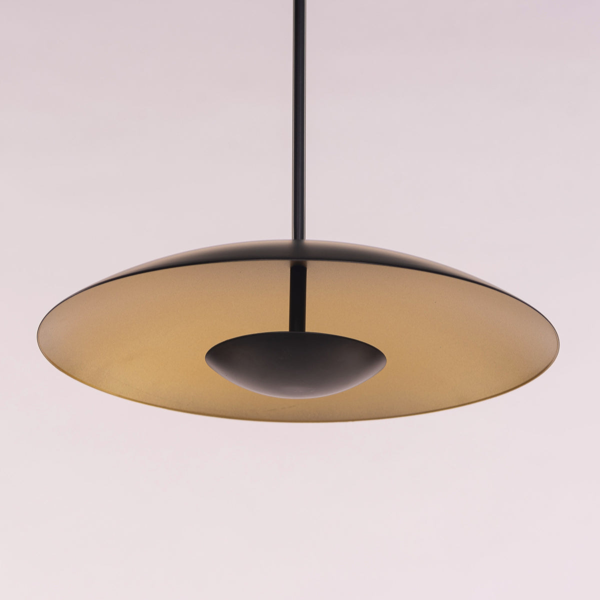 Kickstart (Black, Built-In LED)  Pendant Light