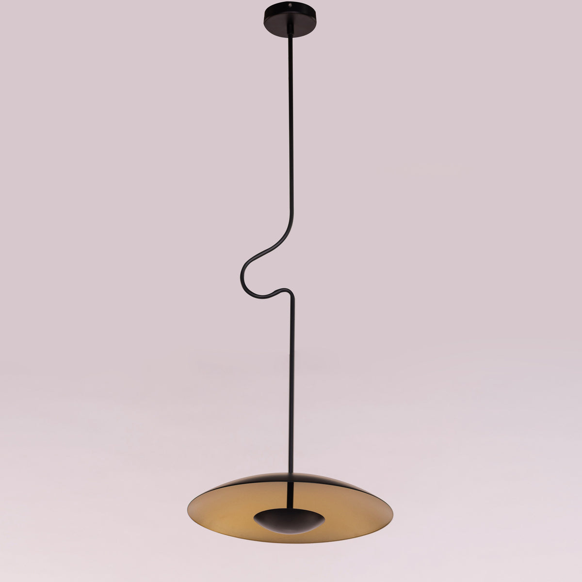 Kickstart (Black, Built-In LED)  Pendant Light