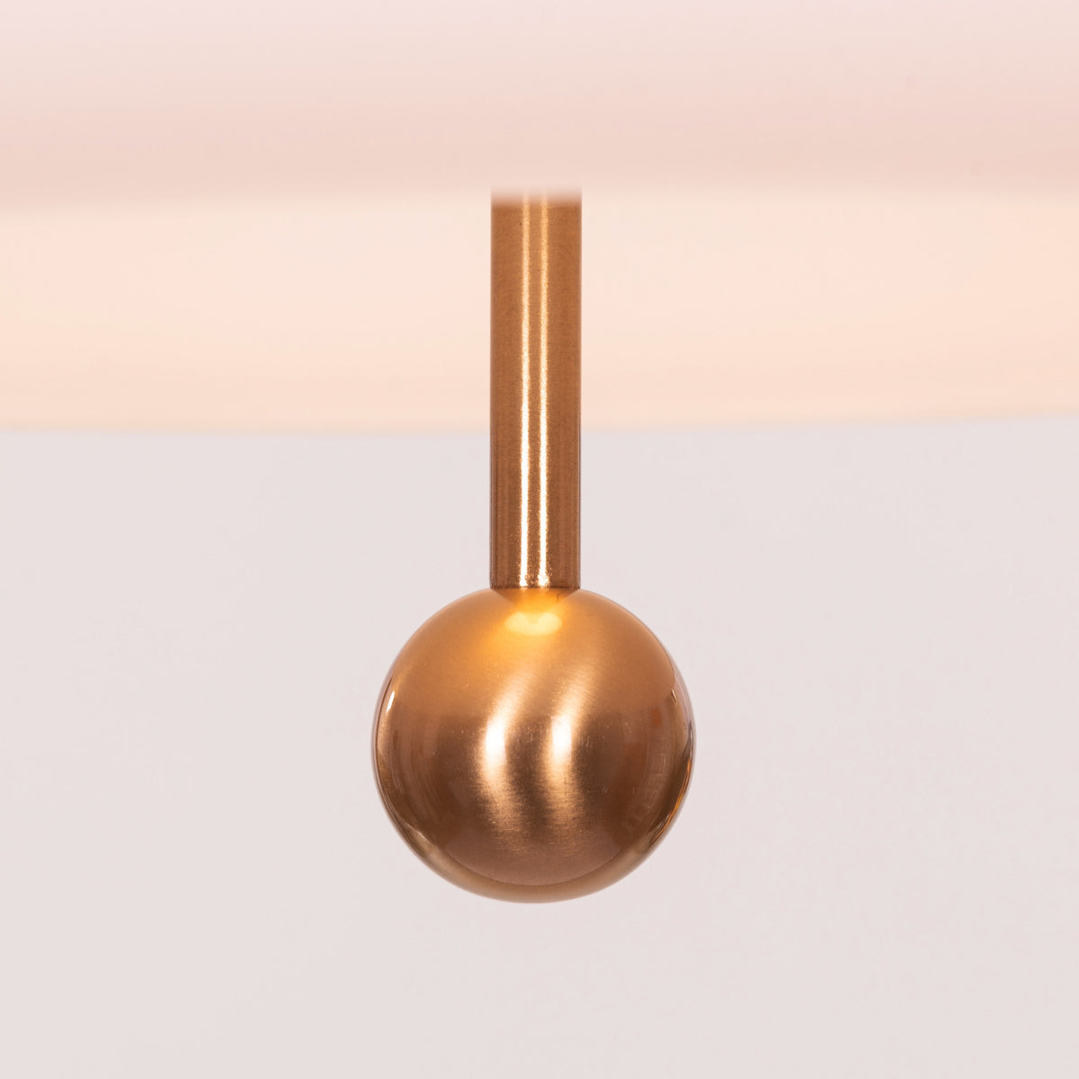 Lots To Hide (Gold) Built-In LED Frosted Glass Pendant Light