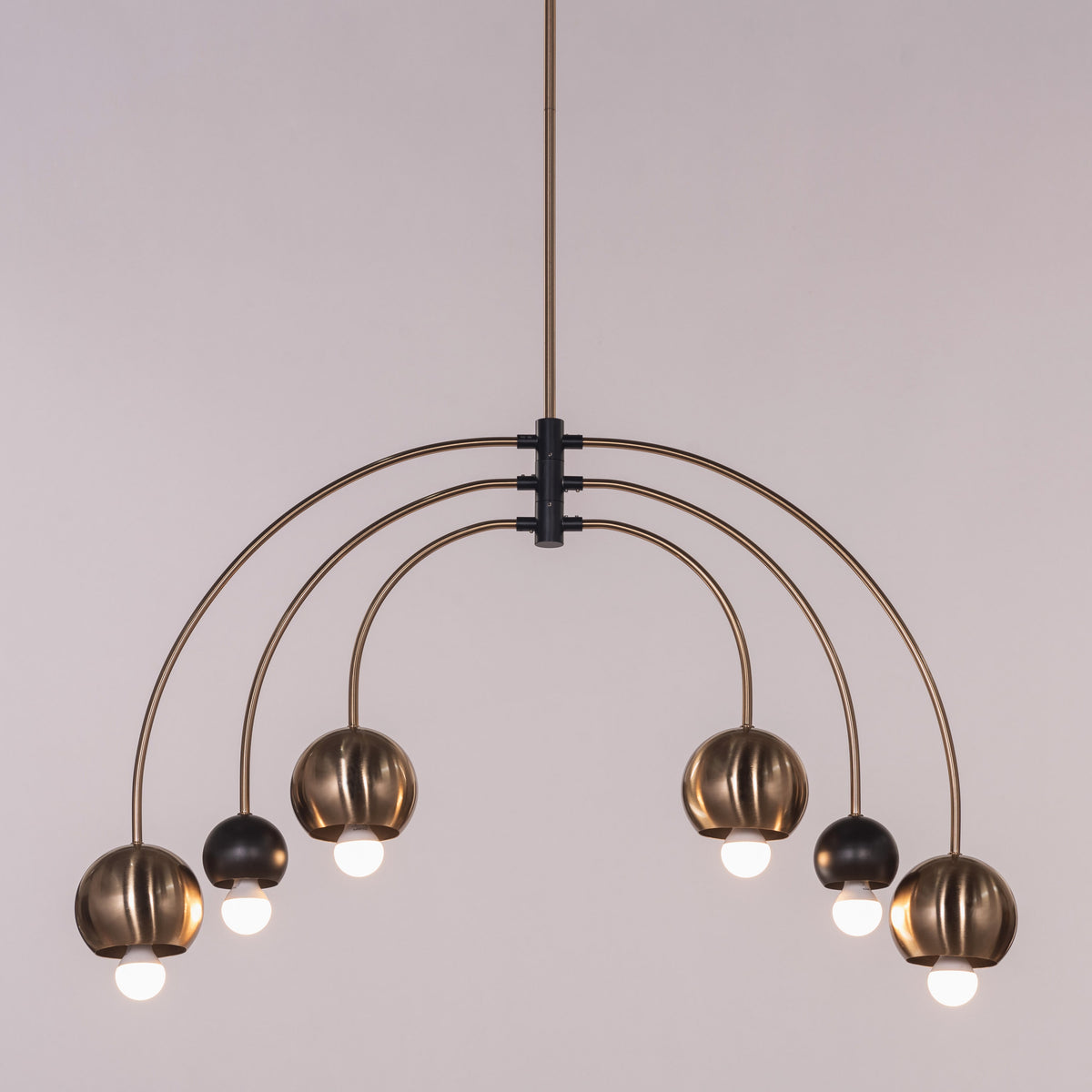 If I Could I Would (Black, Gold) Chandelier