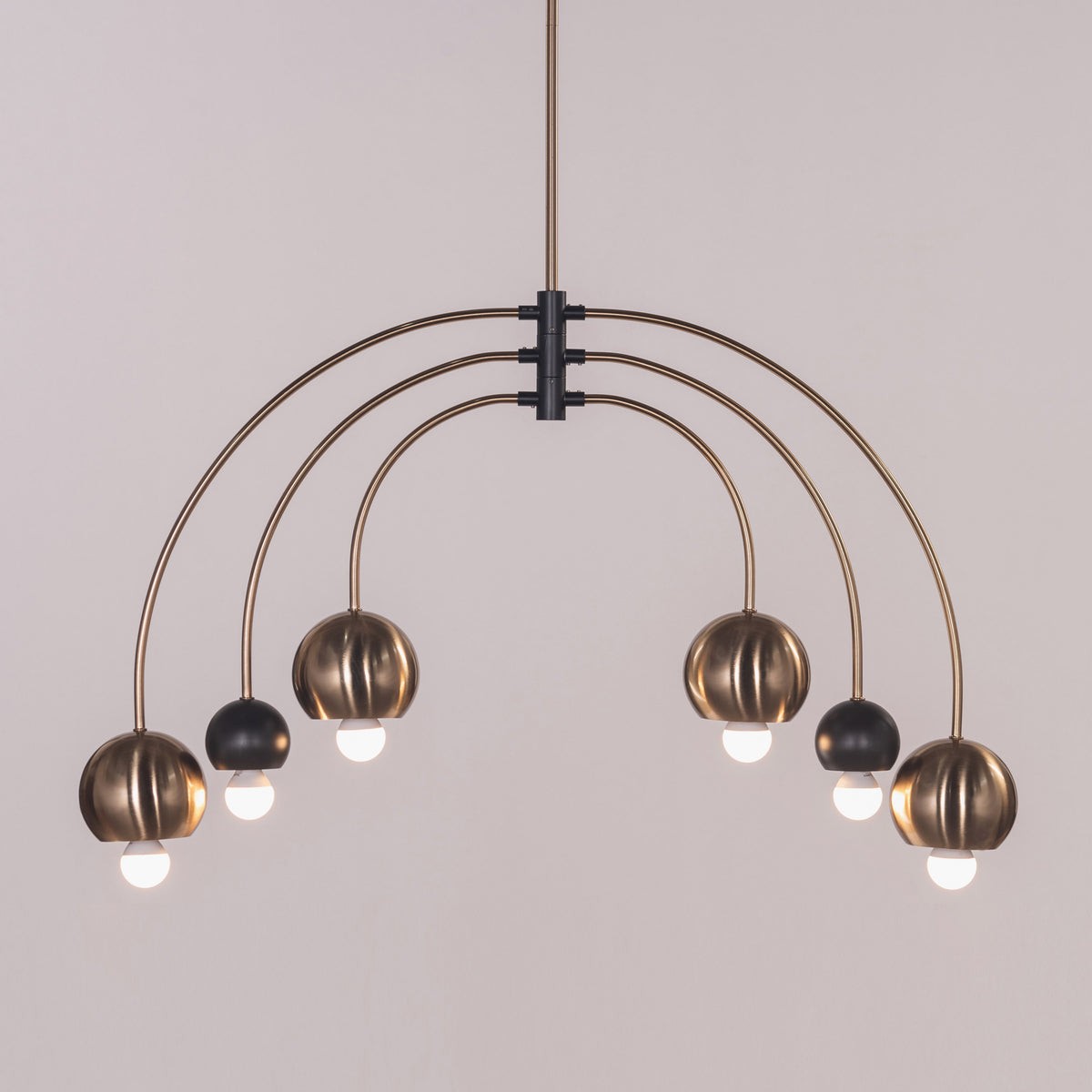 If I Could I Would (Black, Gold) Chandelier