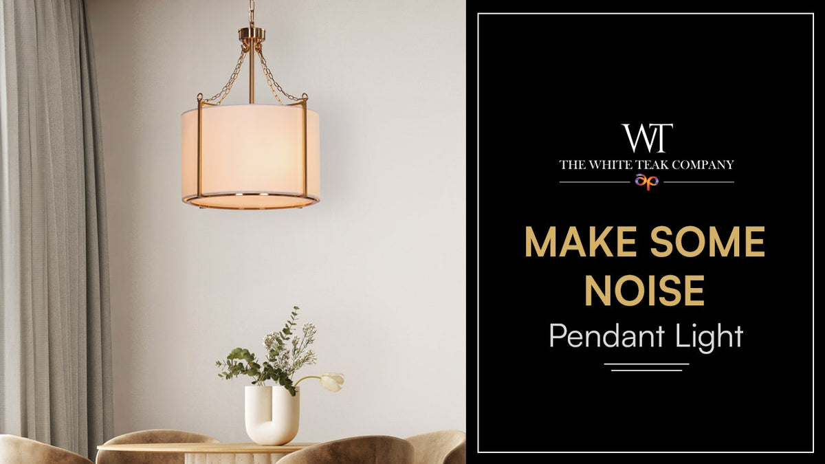 Make Some Noise (Gold) Pendant Light