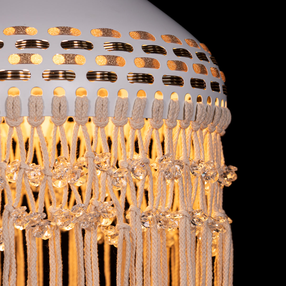 Born In Bali Ivory Pendant Light