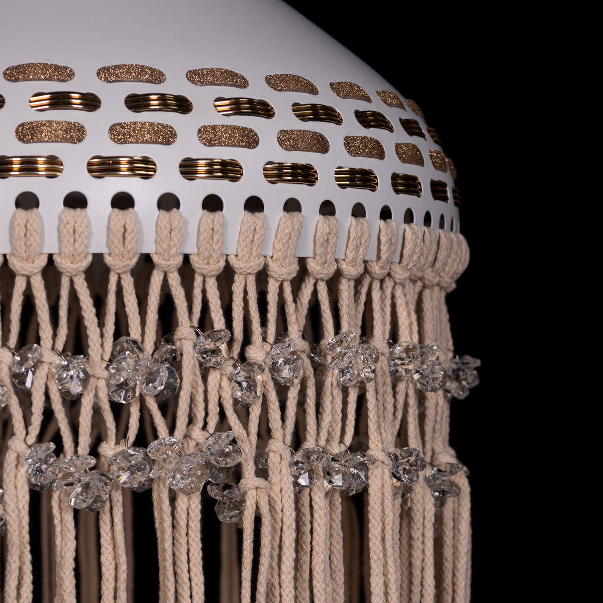Born In Bali Ivory Pendant Light