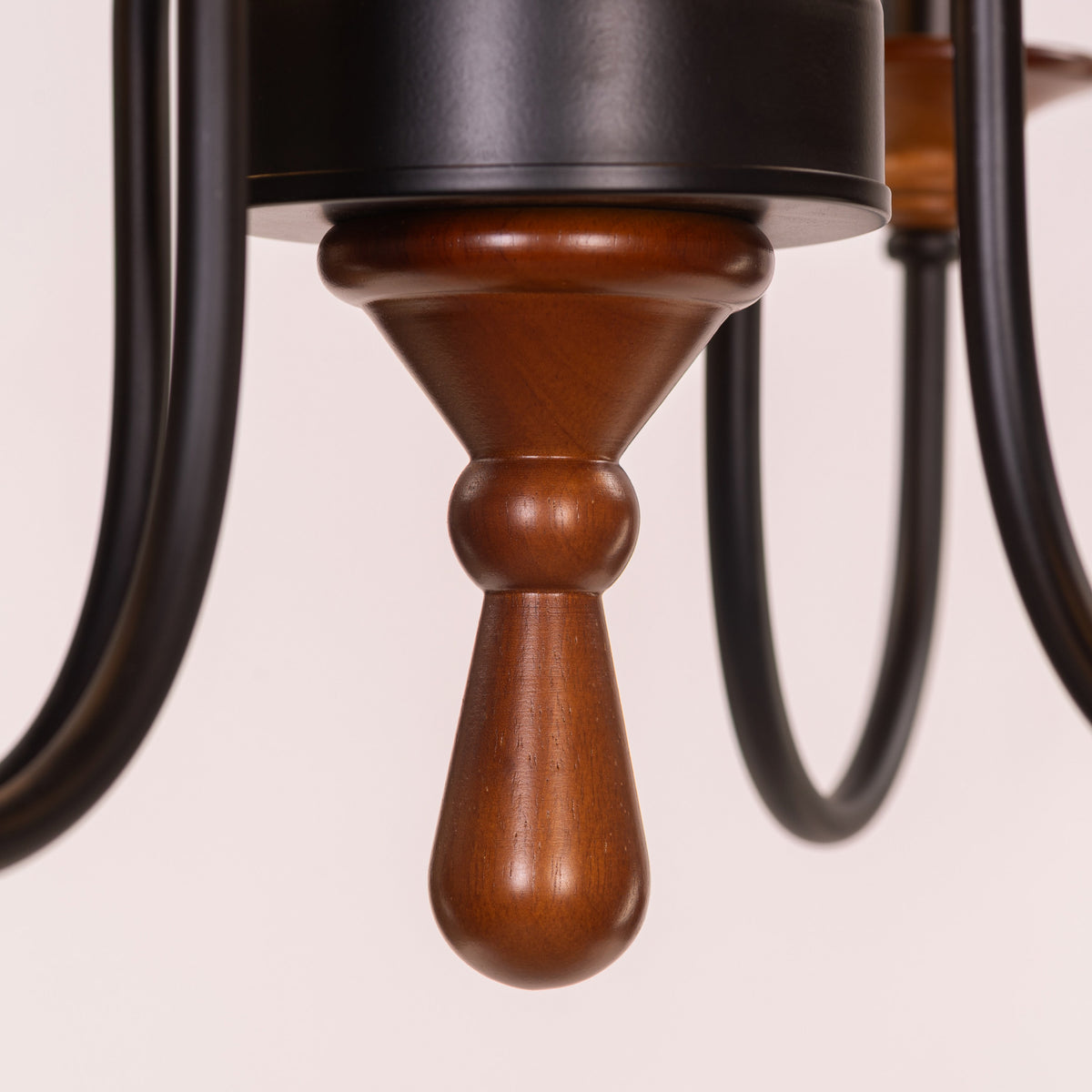 King's Way (Large, Brown) Wooden Chandelier