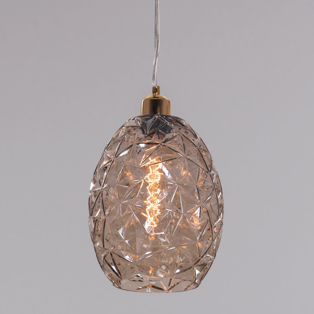 Second Glance (Amber) Glass Pendant Light
