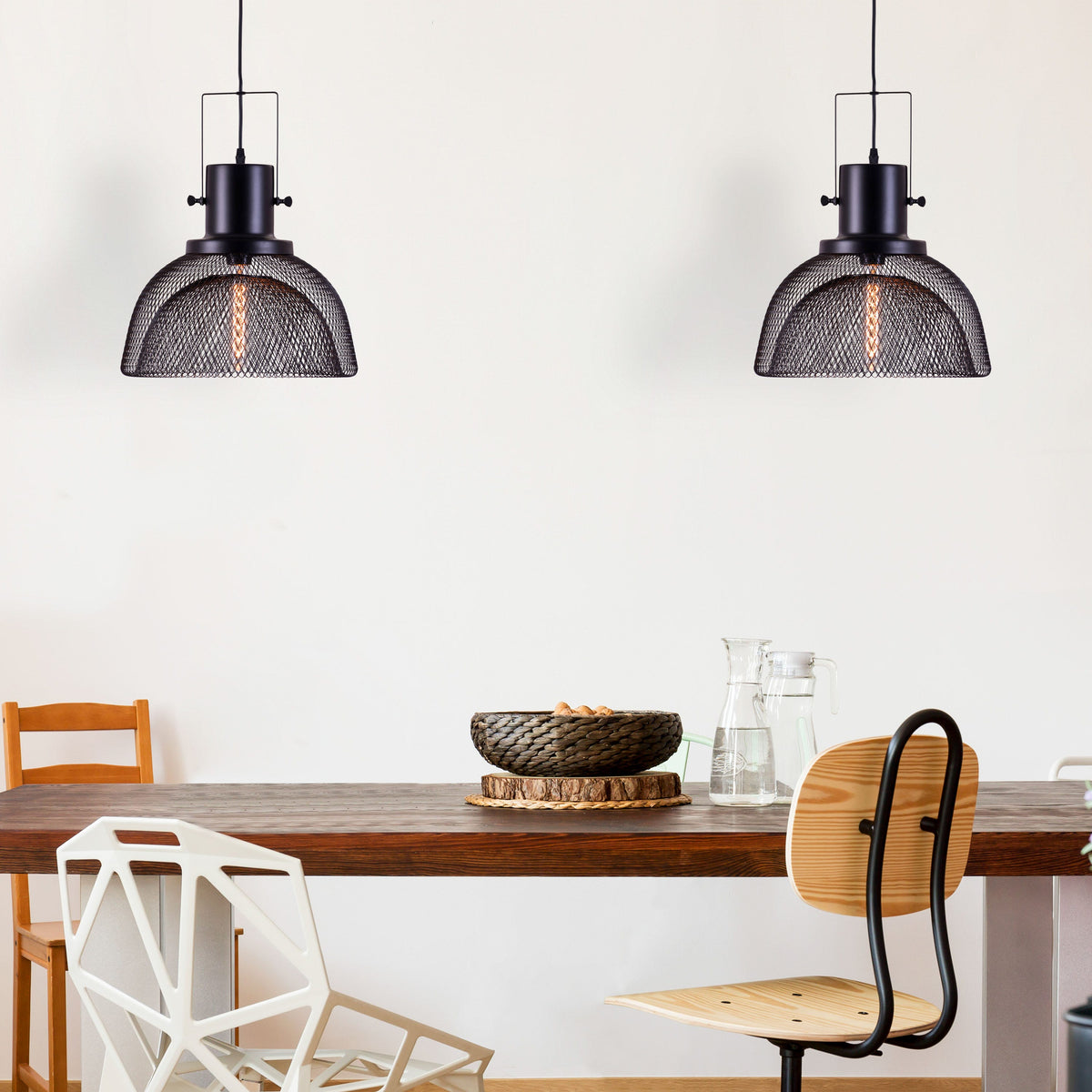 Resort Chic Signature (Black) Pendant Light