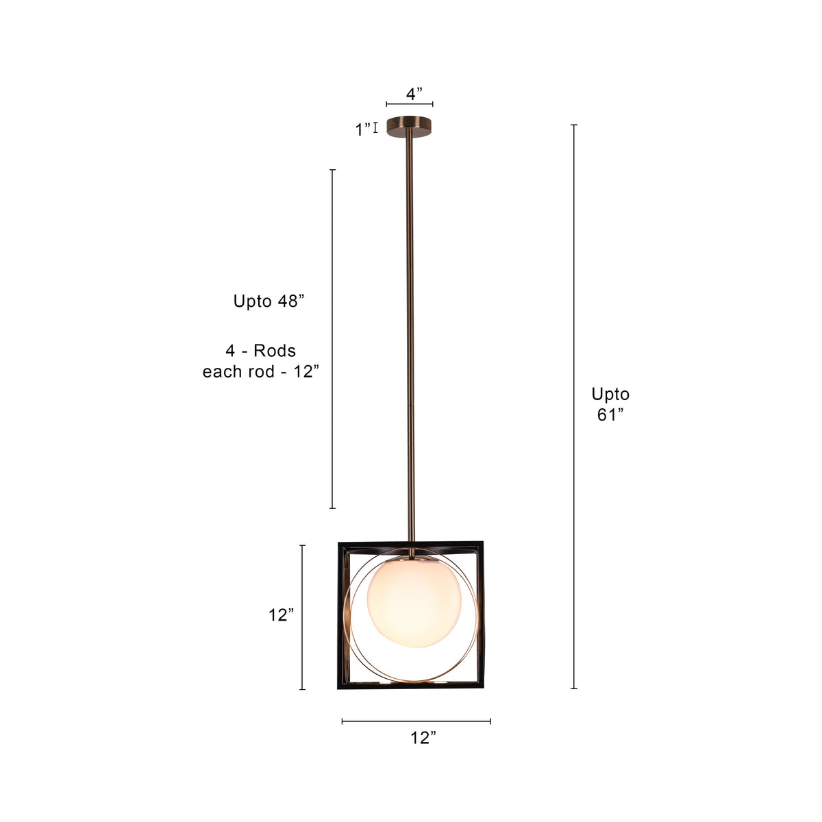 Block Party  Pendant Light