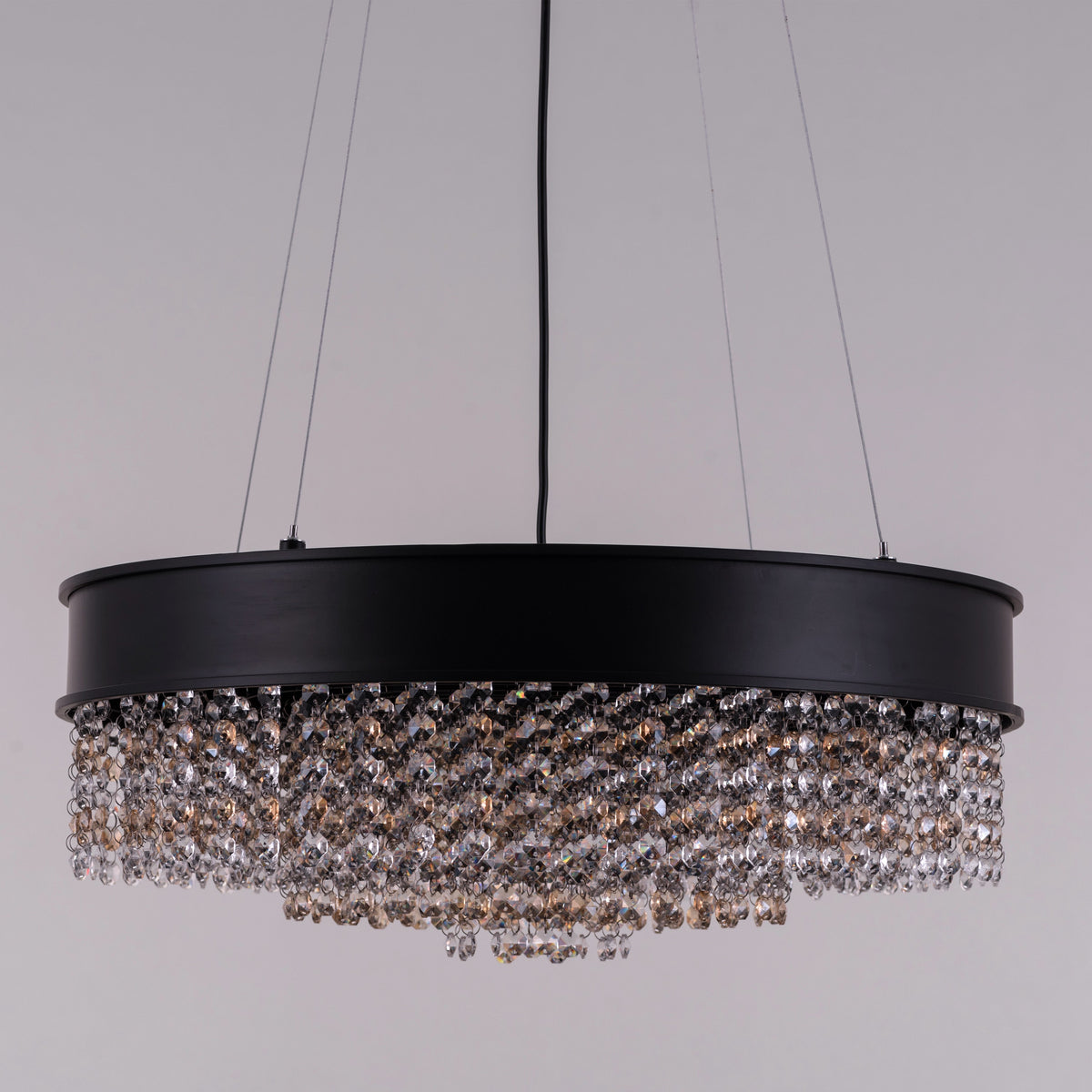 Black Tie (Large) Crystal Chandelier