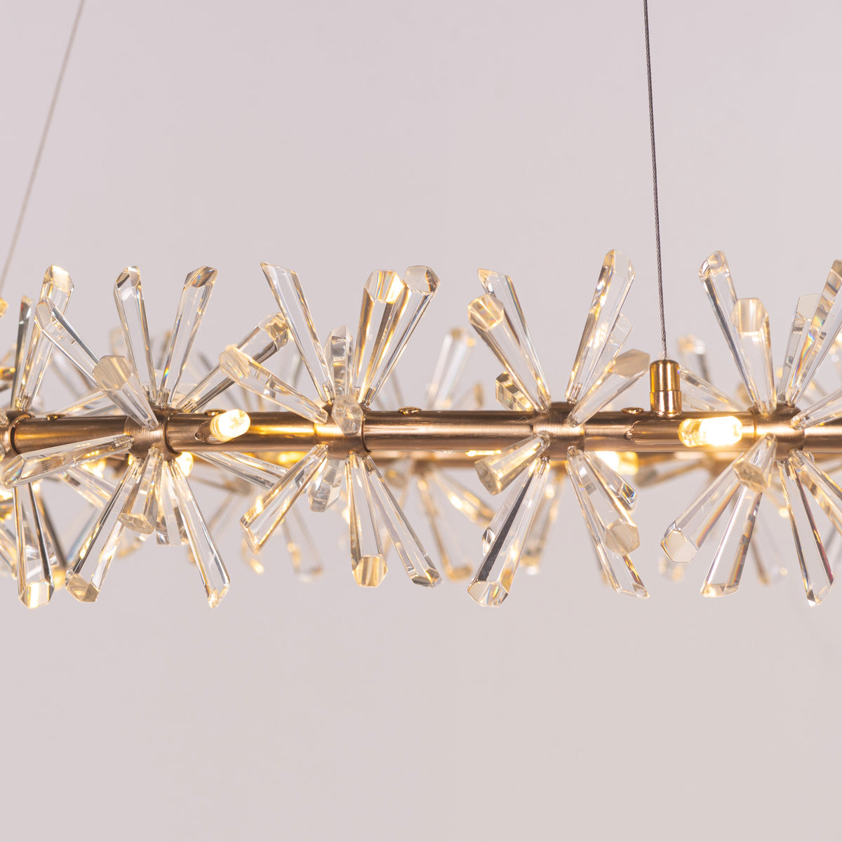 See Me In A Crown (Large, Gold) Crystal Chandelier