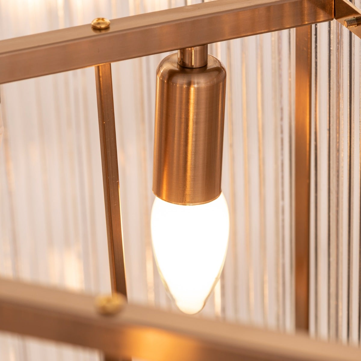 Take Me To The Hamptons (Large, Round, Gold) Chandelier