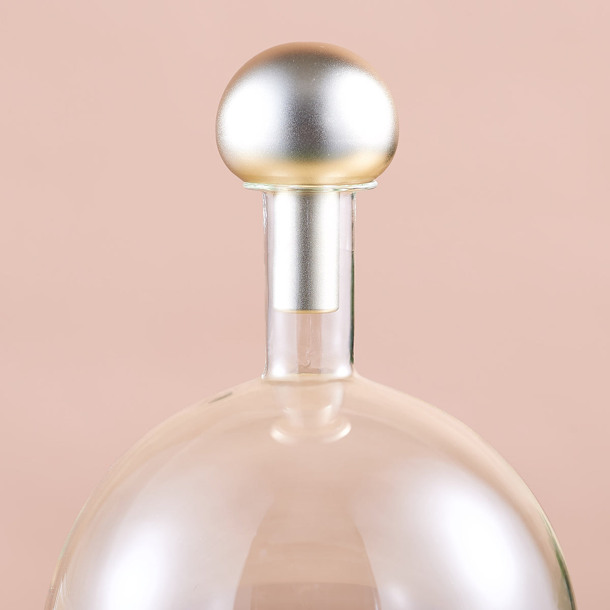 Crafty Carafe (Clear/Gold) Glass