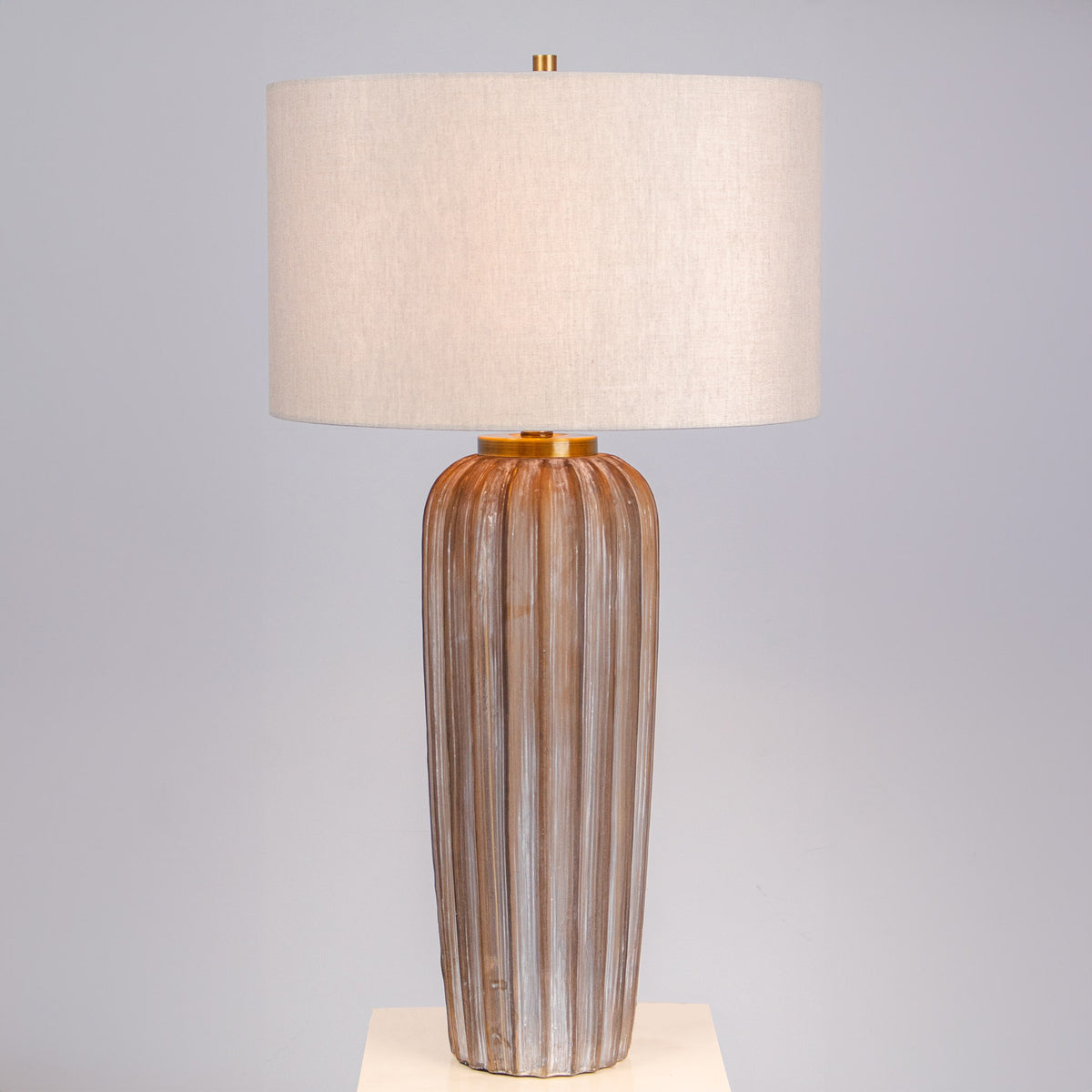 Ivory Beam Table Lamp