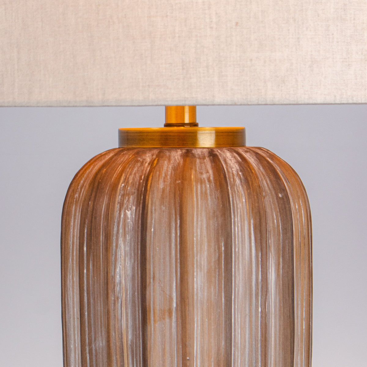Ivory Beam Table Lamp