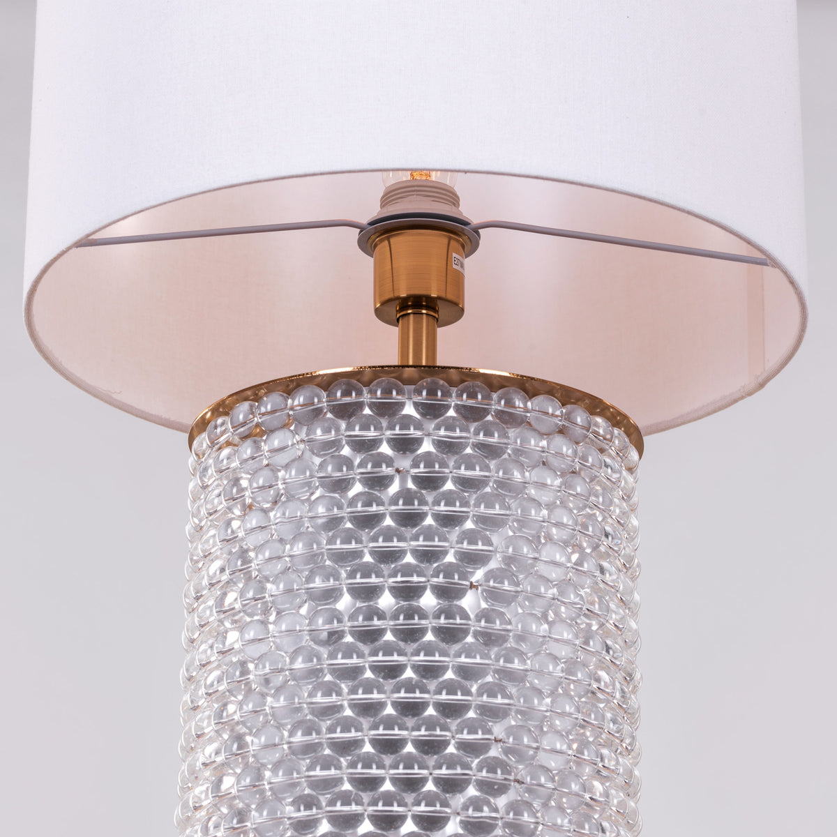 Well Heeled (Large, Gold/White) Table Lamp