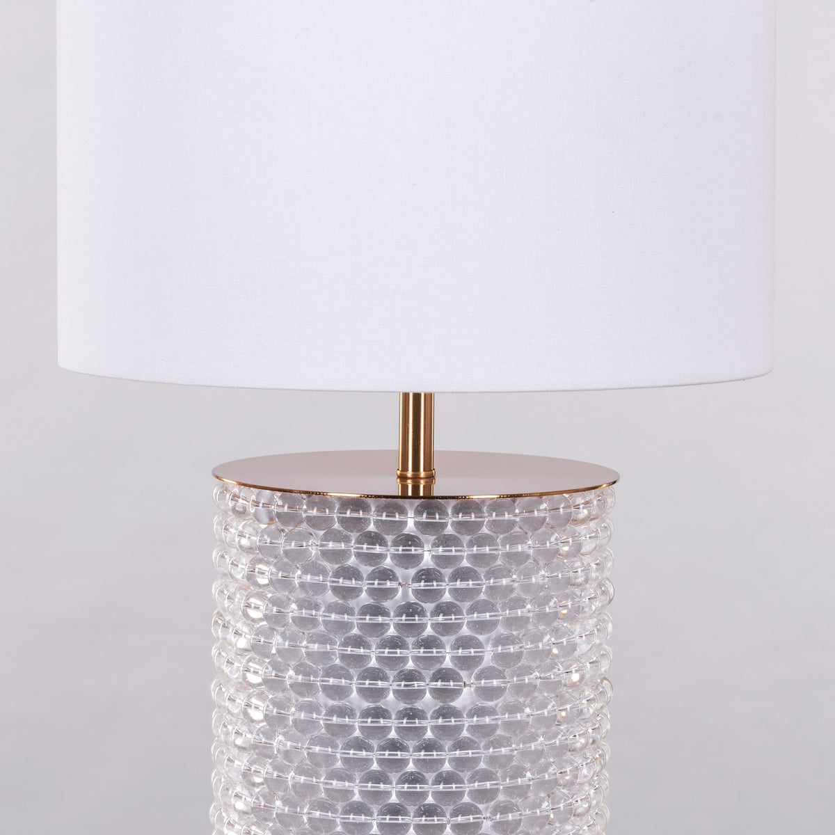 Well Heeled (Large, Gold/White) Table Lamp