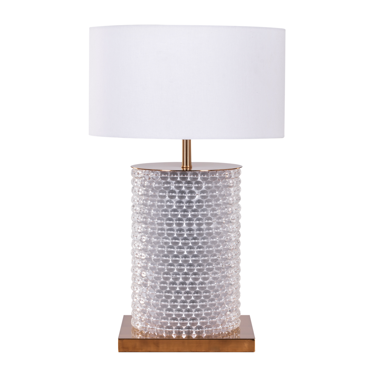 Well Heeled (Large, Gold/White) Table Lamp