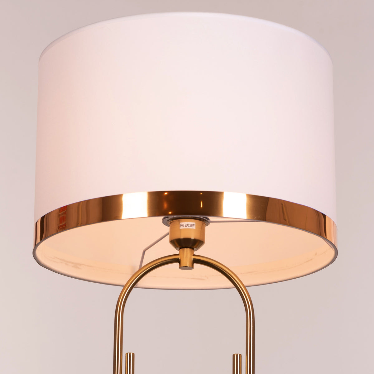Babe Alert (Gold) Table Lamp