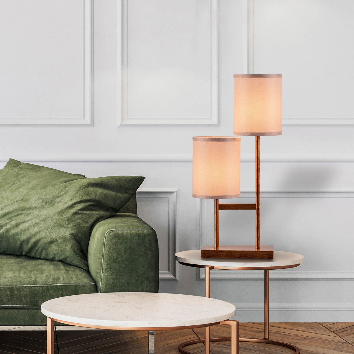 Sweet Spot (Gold) Marble Table Lamp