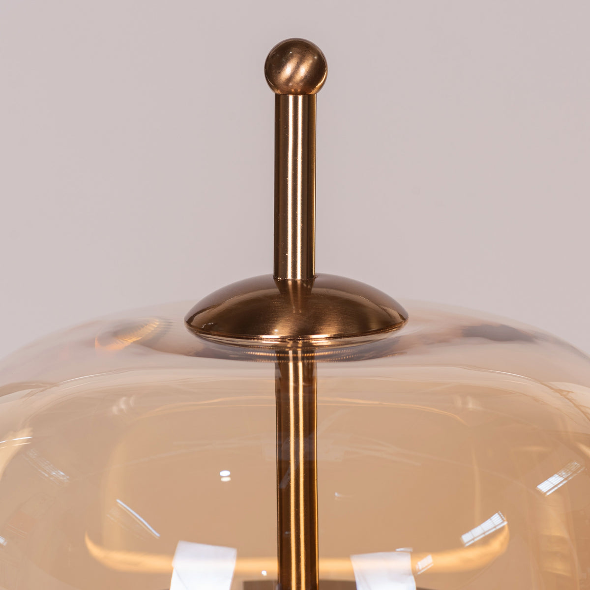Sweet Escape (Amber, Built-In LED) Glass Table Lamp