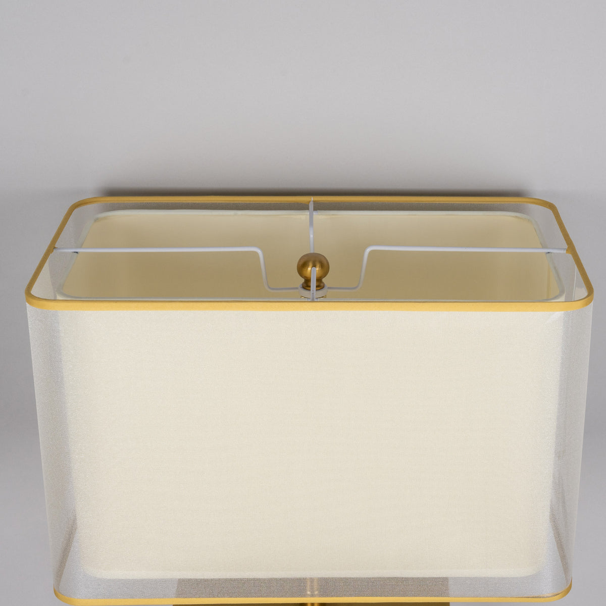 Falling For You Grand (Extra Large, Gold) Glass Tube Table Lamp